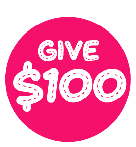 give $100