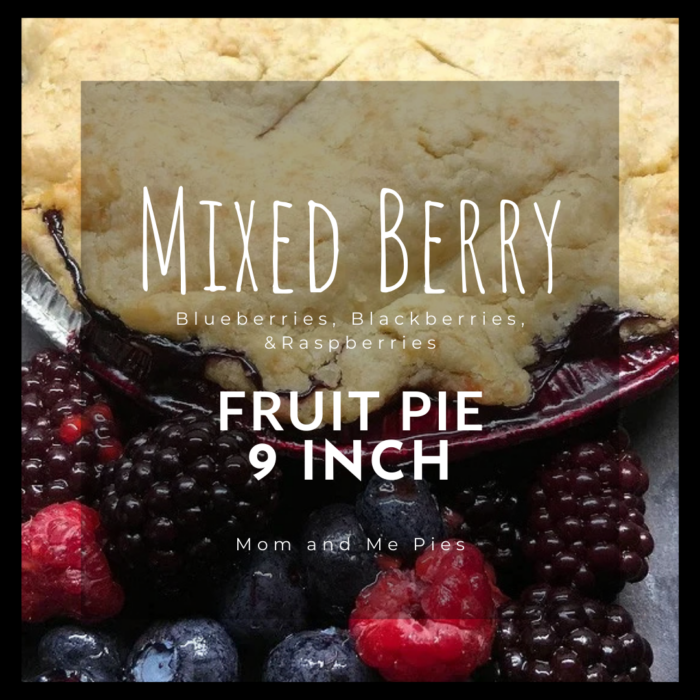 Mixed Berry Pie