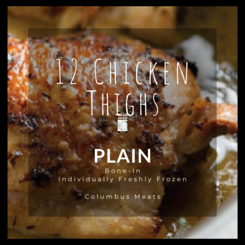 Bone in Chicken thigh plain