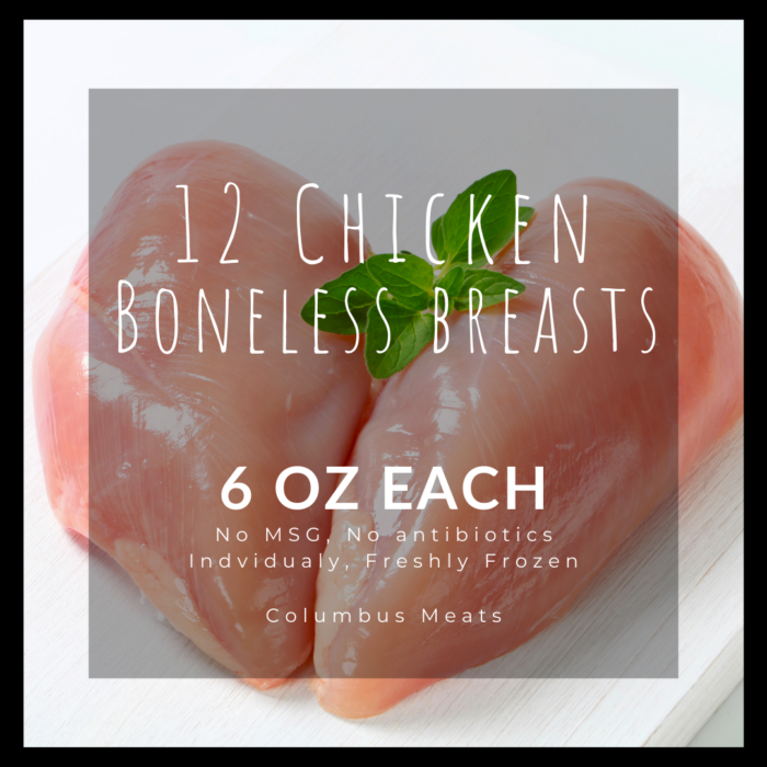 Plain Chicken Breast Boneless