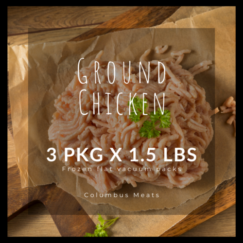 ground chicken raw