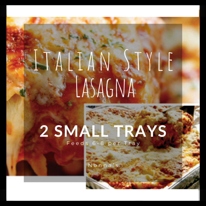 Italian Style Lasagna - 2 Small