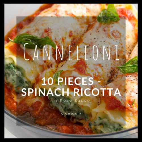 cannelloni - spinach