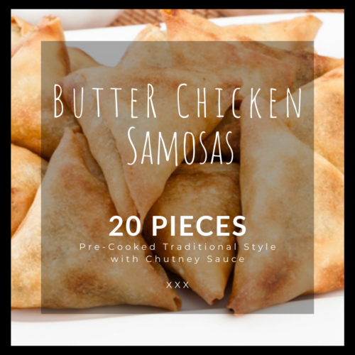 Butter Chicken Samosas